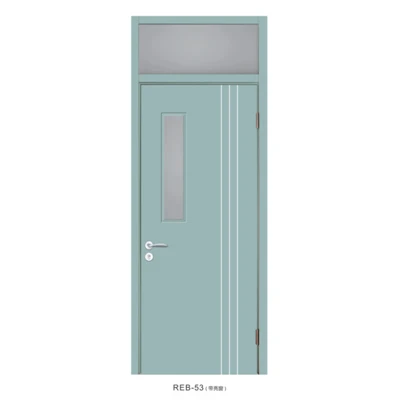 Antibacterial WPC Hospital Door