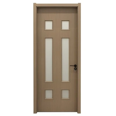 PVC Film Laminated Waterproof WPC Door