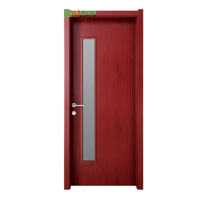 Waterproof WPC Door With Glass